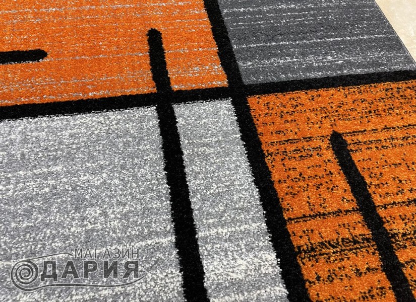 Тъкан килим MAGNOLIA 704 l.grey/orange